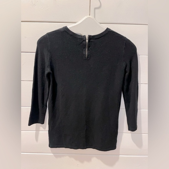 1.2.3 Paris black sweater with a zipper at the back. Size36 - Picture 8 of 8